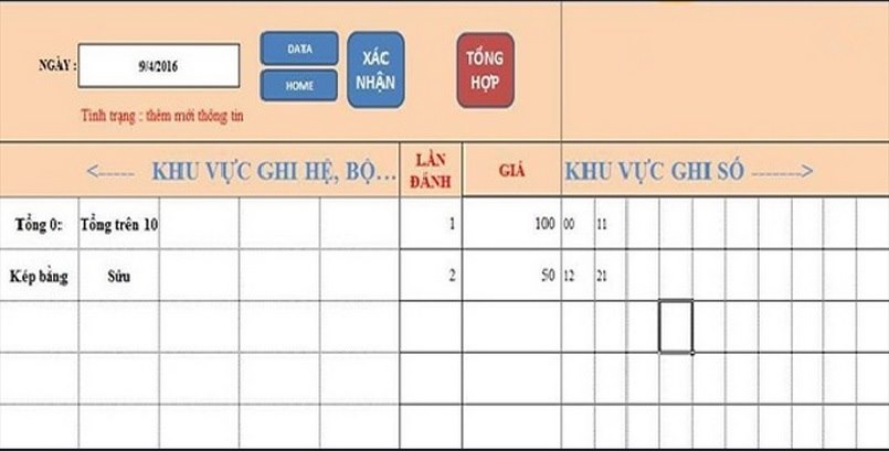 Phương pháp tính lô đề bằng Excel được rất nhiều anh em lô thủ lựa chọn